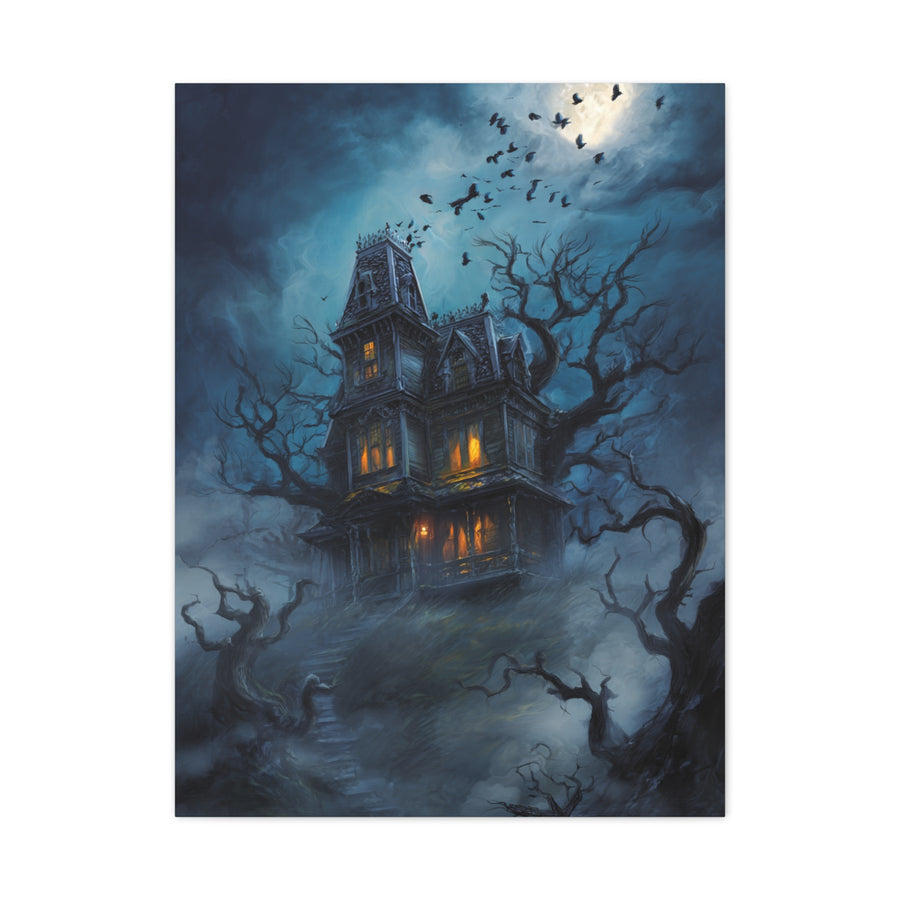 Haunted House Wall Art
