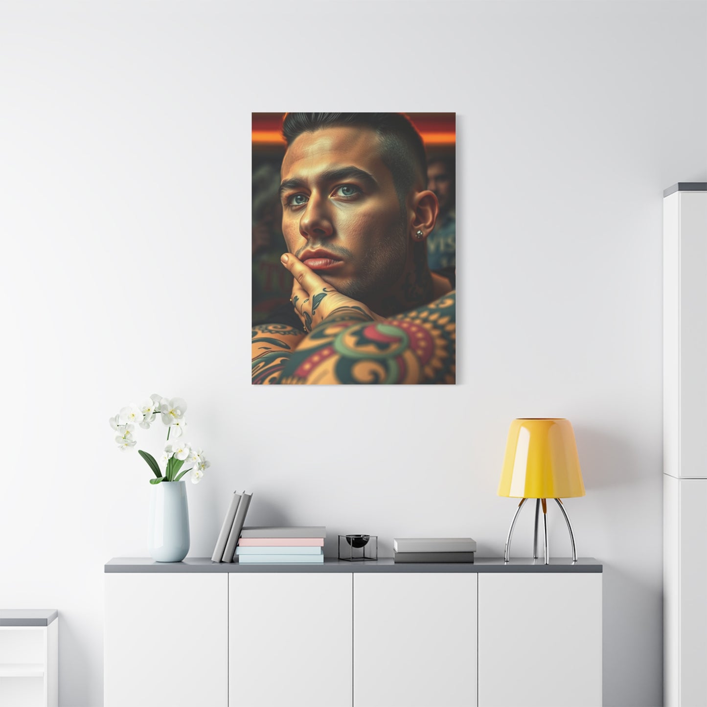 Tattoo Parlor Art Refined Canvas Wall Art & Canvas Print