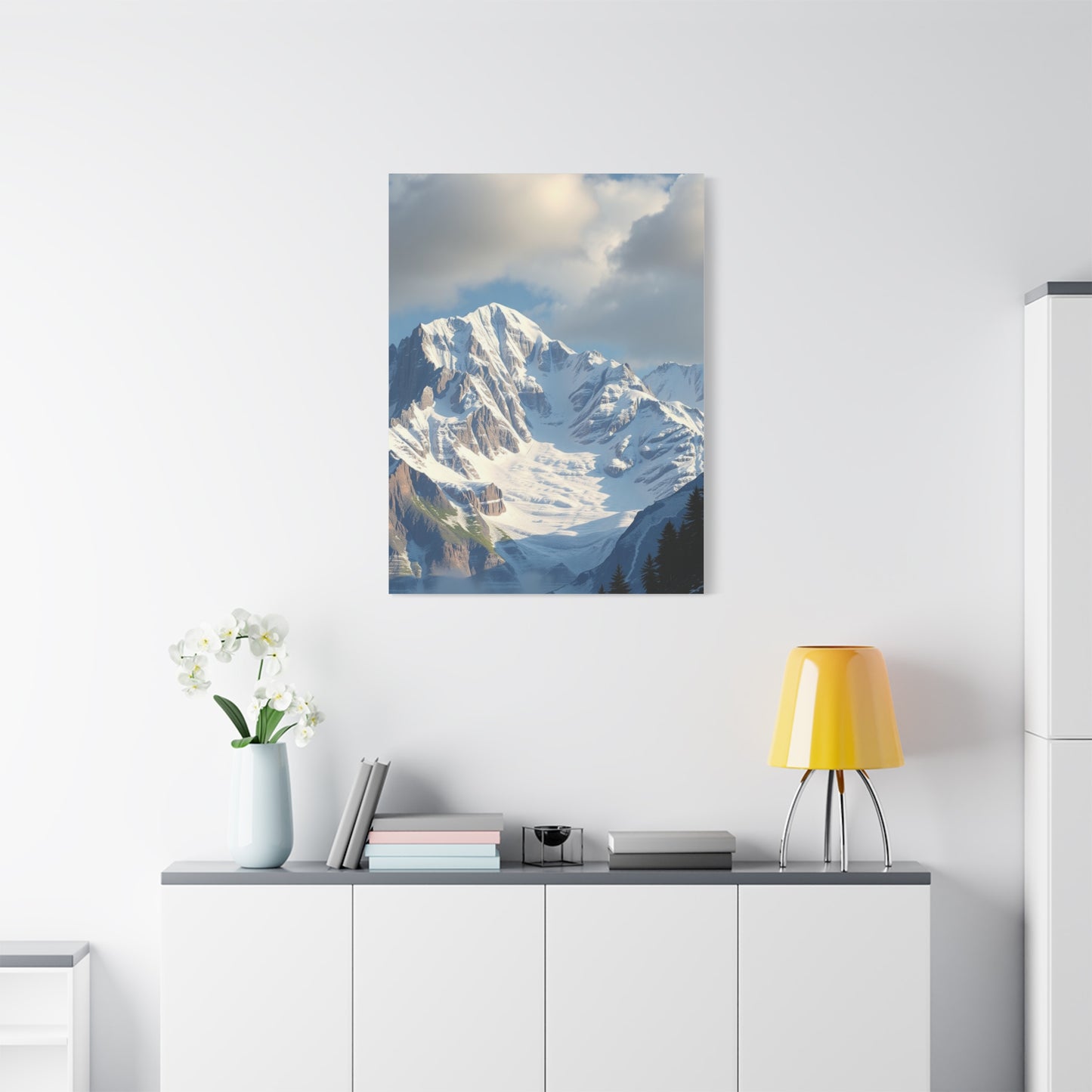 Elysian Peaks Canvas Wall Art & Canvas Print