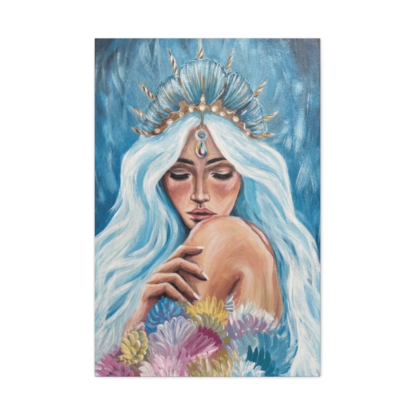 A Mermaid Queen Wall Art & Canvas Prints