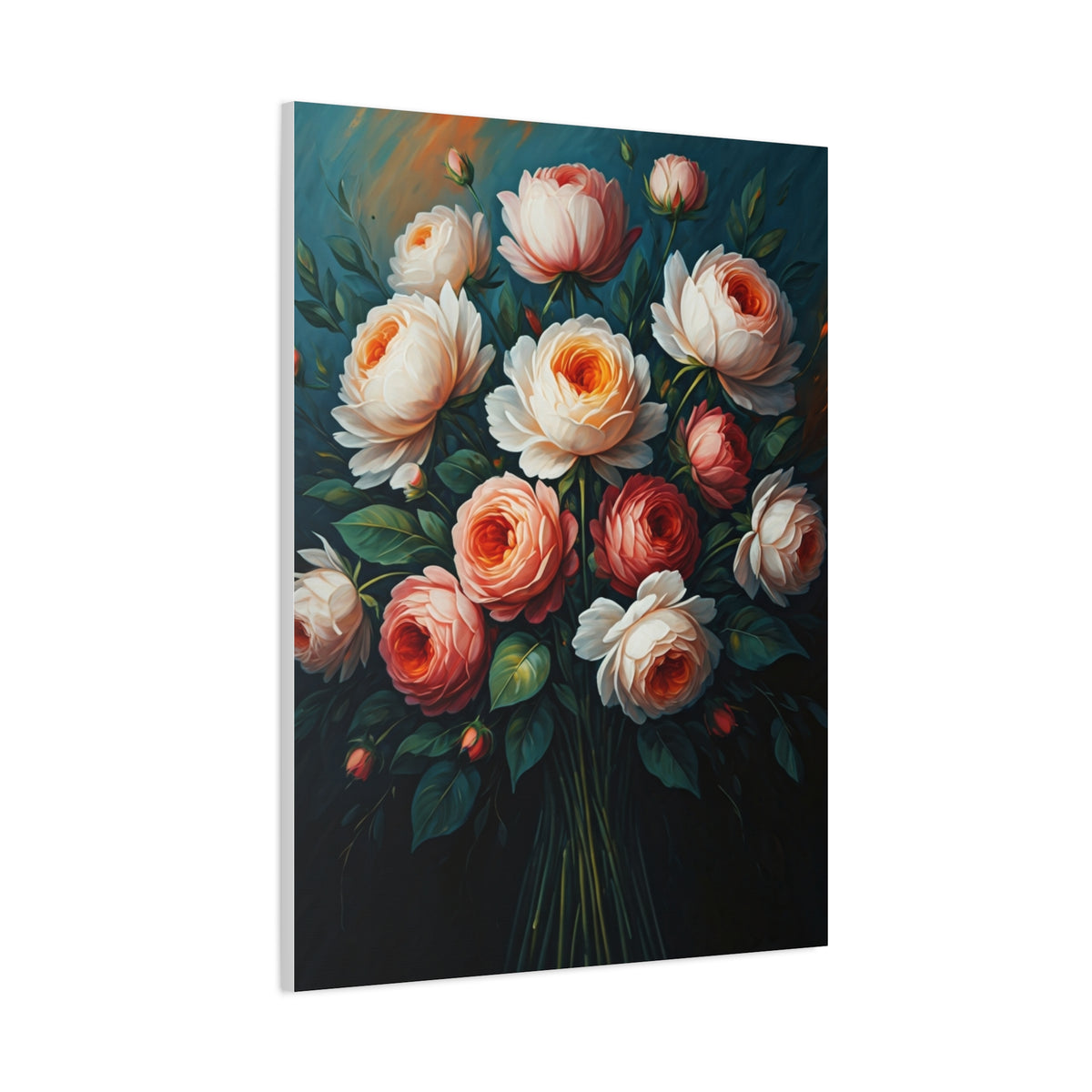 Blush Peony Elegance Wall Art & Canvas Print