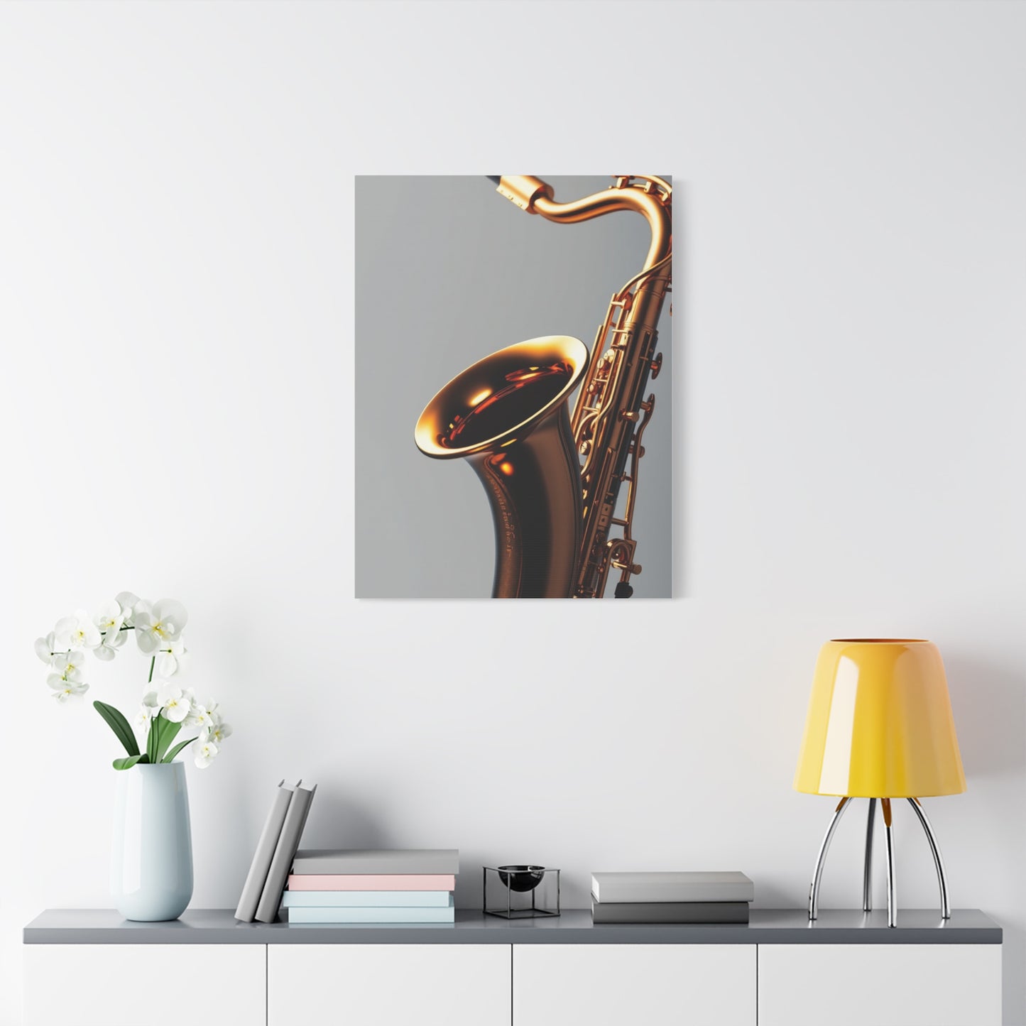 Supreme Saxophone Art Beautiful Collection Wall Art & Canvas Print