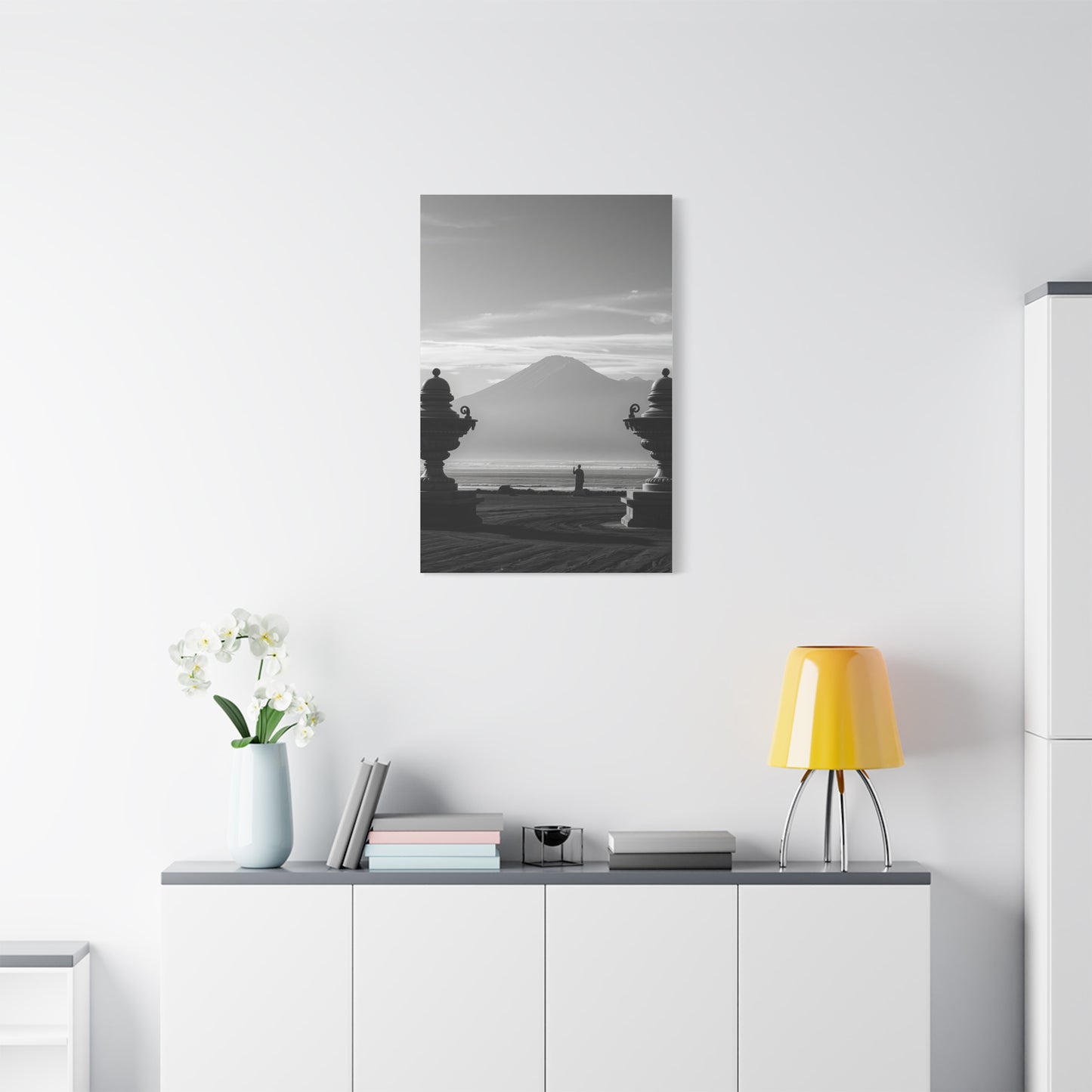 Polished Monotone Art Wall Art & Canvas Print