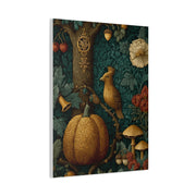 Autumn Woodland Tapestry Scene Wall Art & Canvas Print