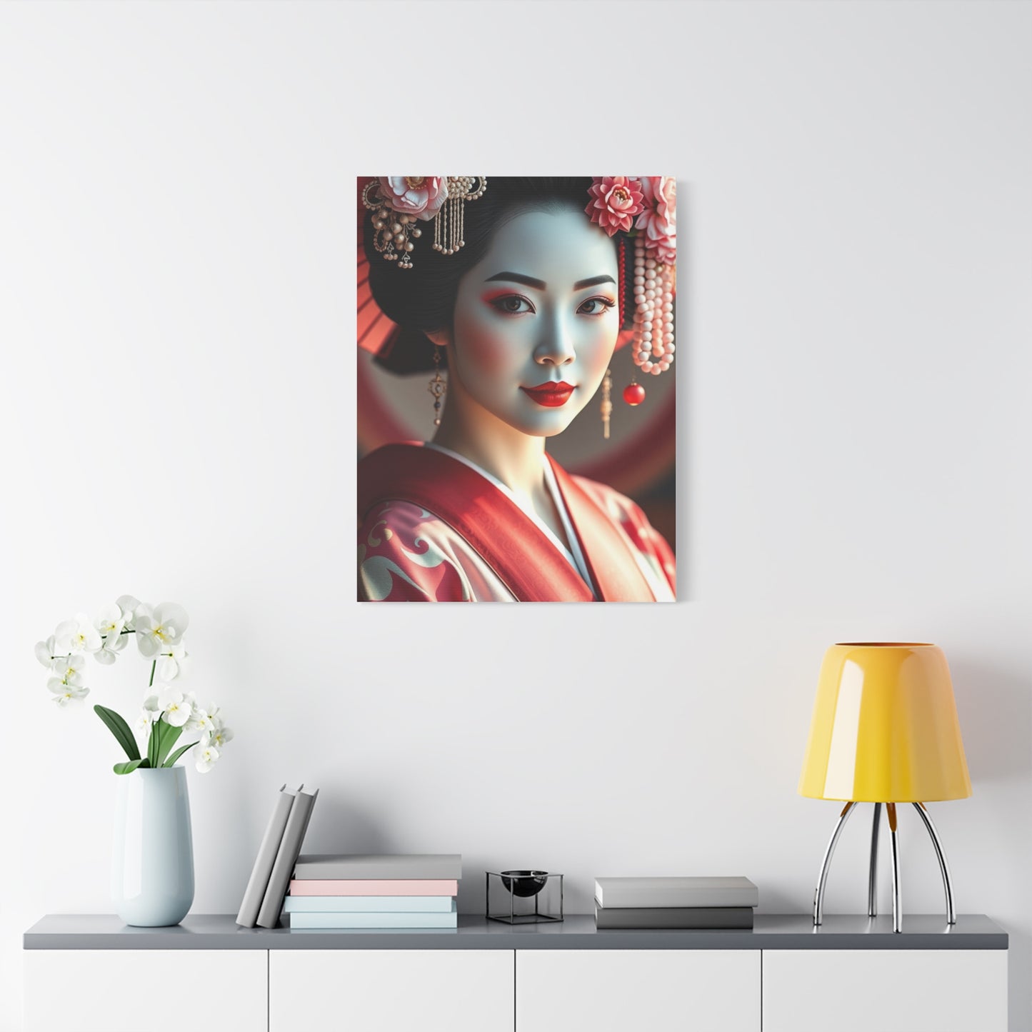 Vision Geisha Art Art Wall Art & Canvas Print