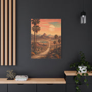 Enchanted Desert Highway Wall Art & Canvas Print