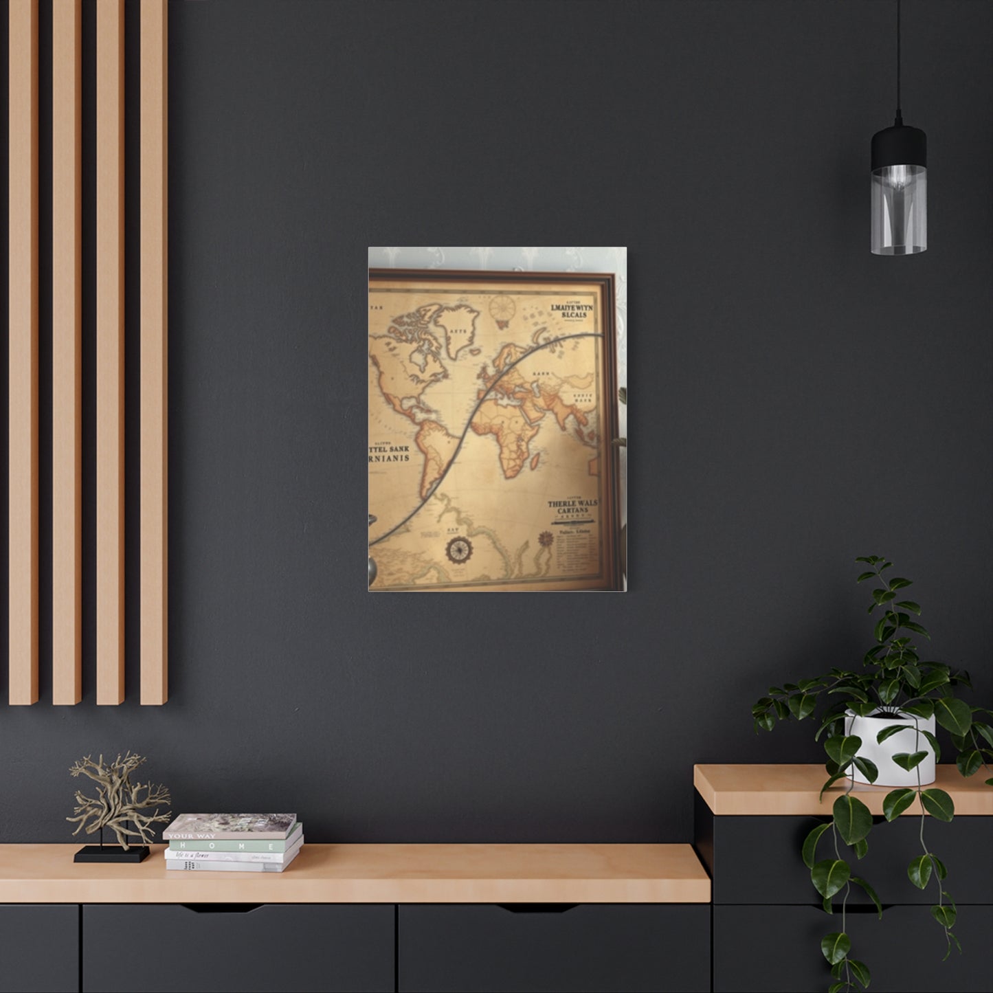 Antique Maps Art Artisan Canvas Wall Art & Canvas Print