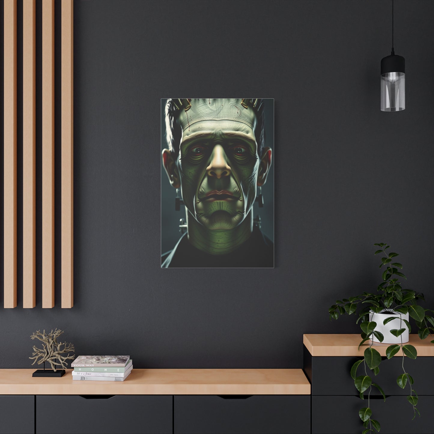 Supreme Frankenstein Art Beautiful Collection Wall Art & Canvas Print