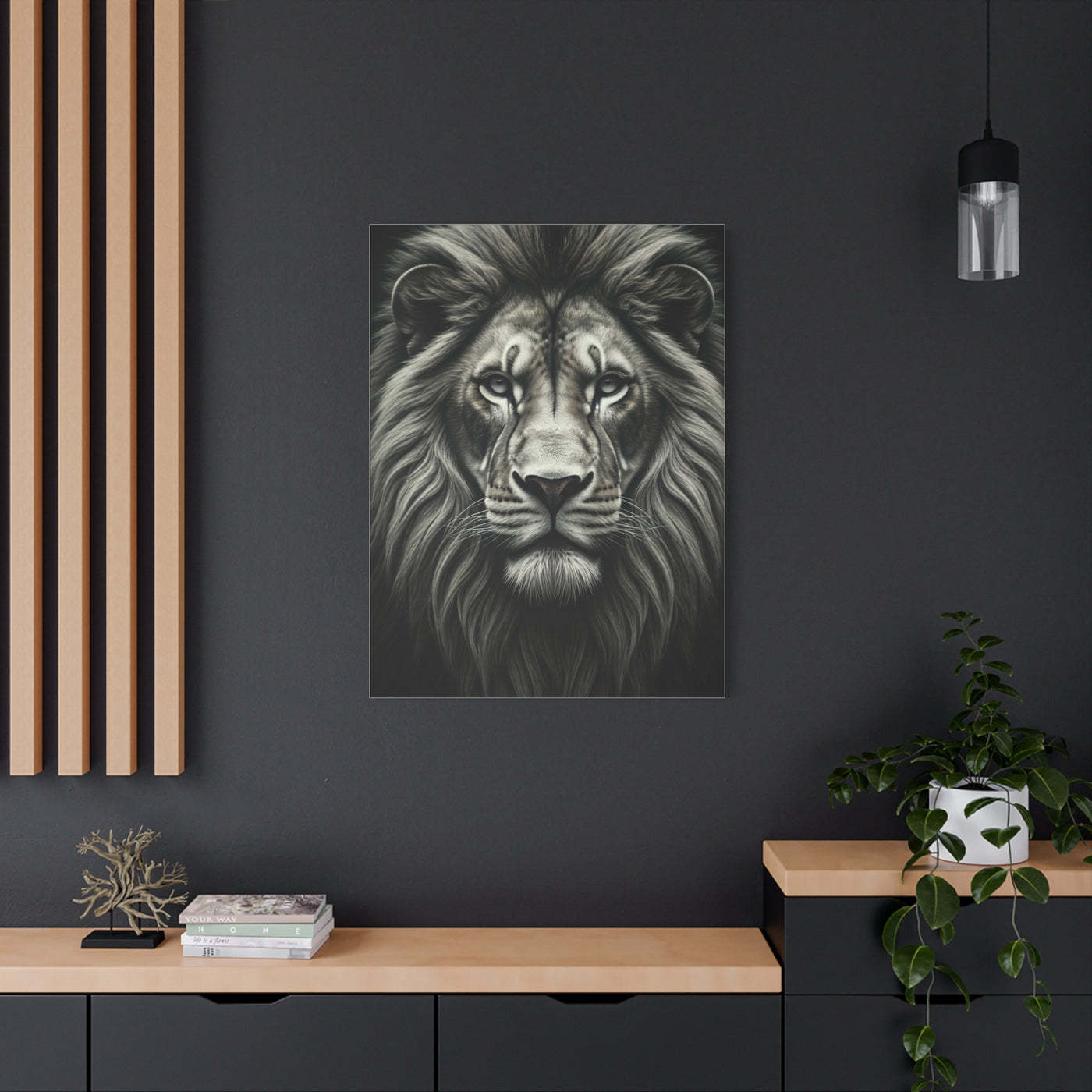 Majestic Lion King Portrait Wall Art & Canvas Prints