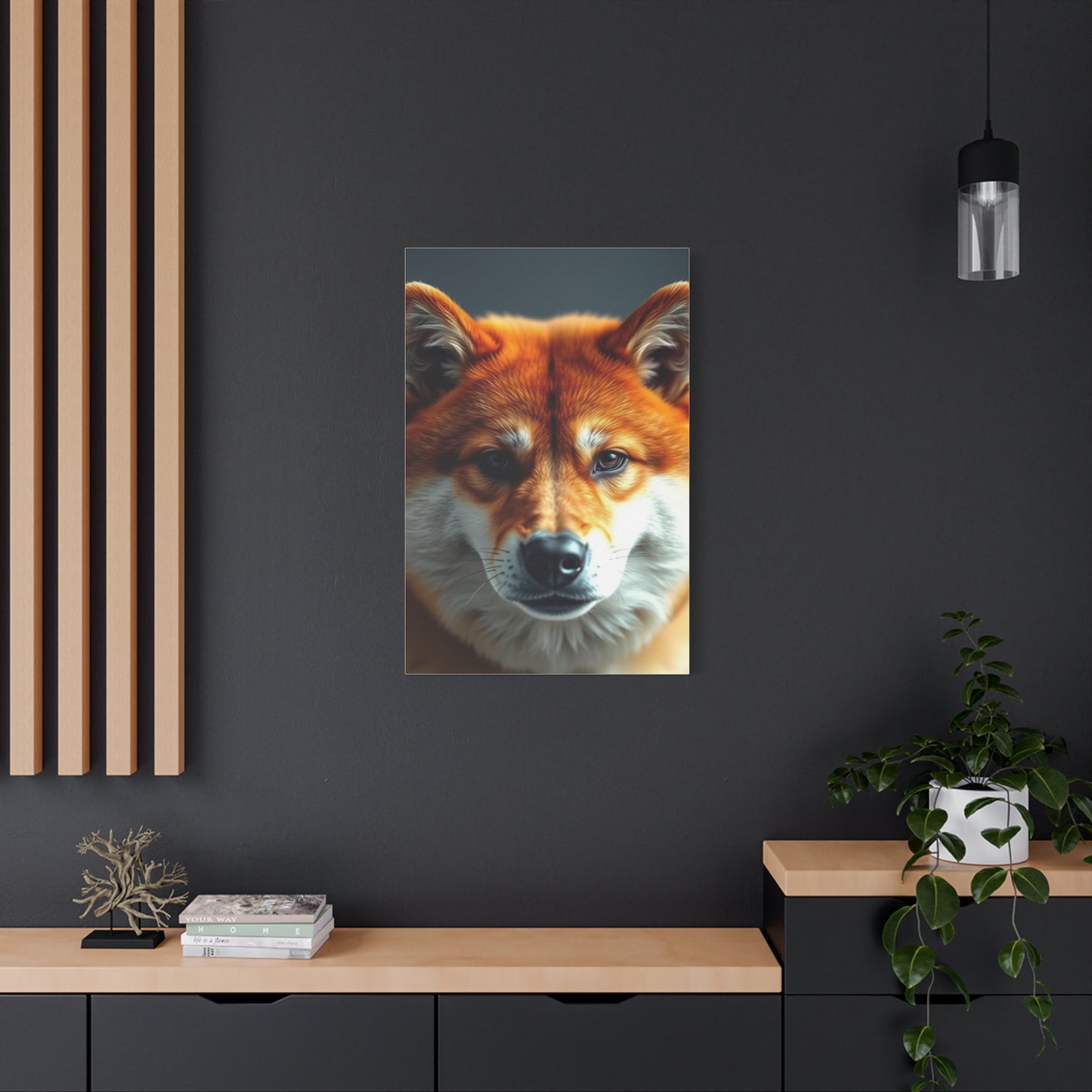 Supreme Shiba Inu Dog Art Beautiful Collection Wall Art & Canvas Print