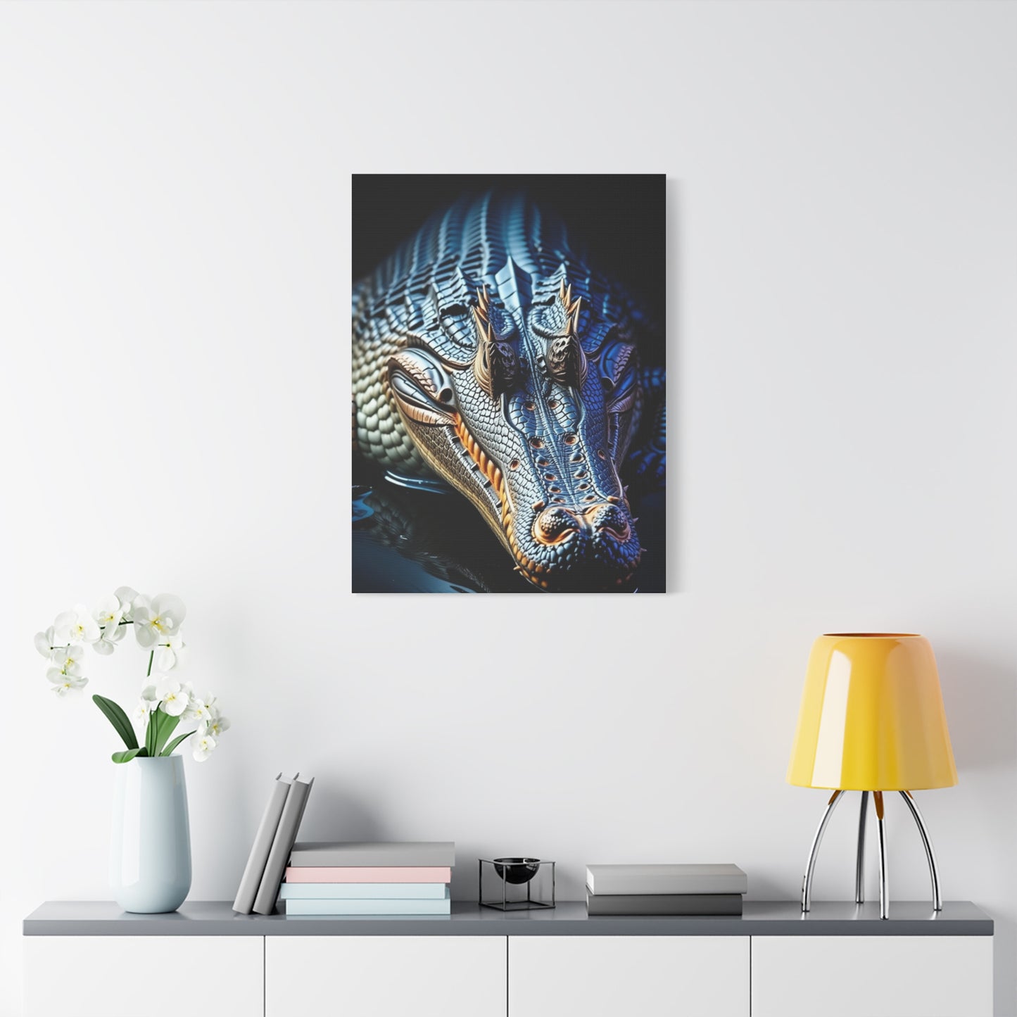 Crocodile & Alligator Art Supreme Canvas Wall Art & Canvas Print