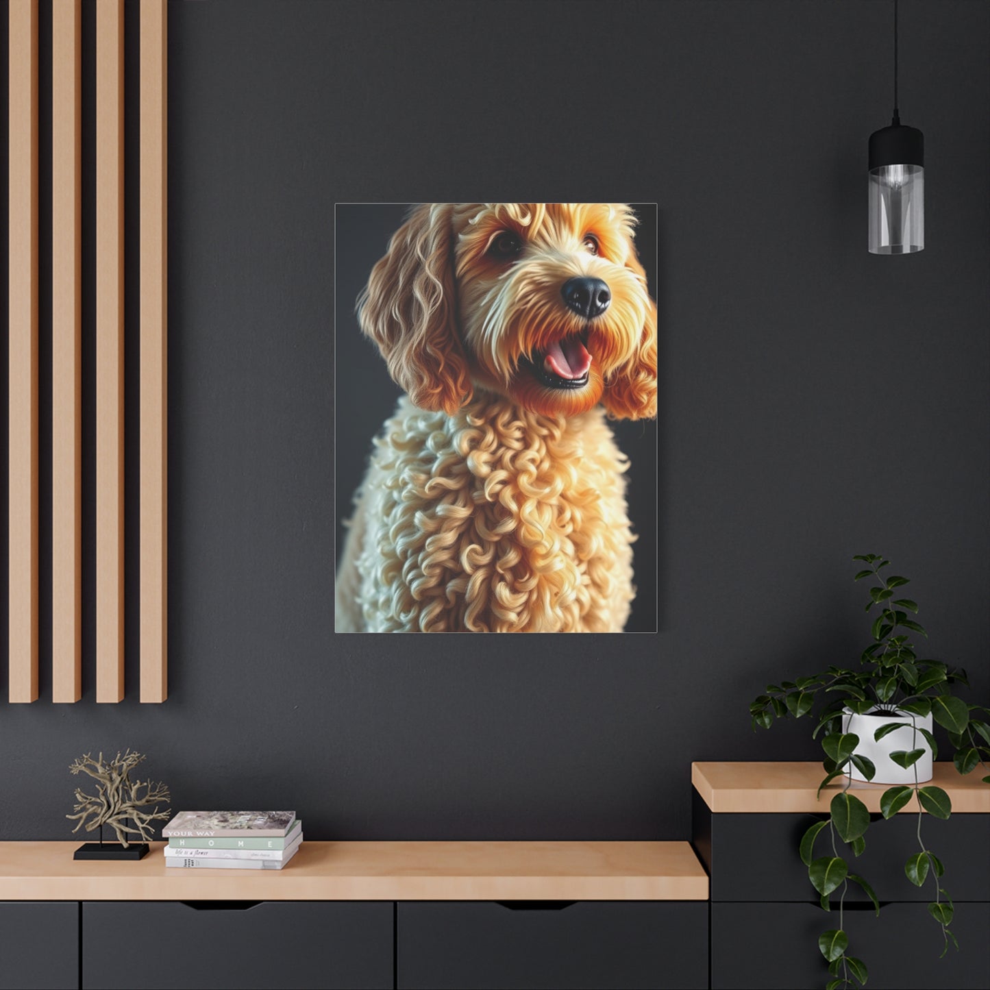 Supreme Art Golden Doodle Art Collection Wall Art & Canvas Print