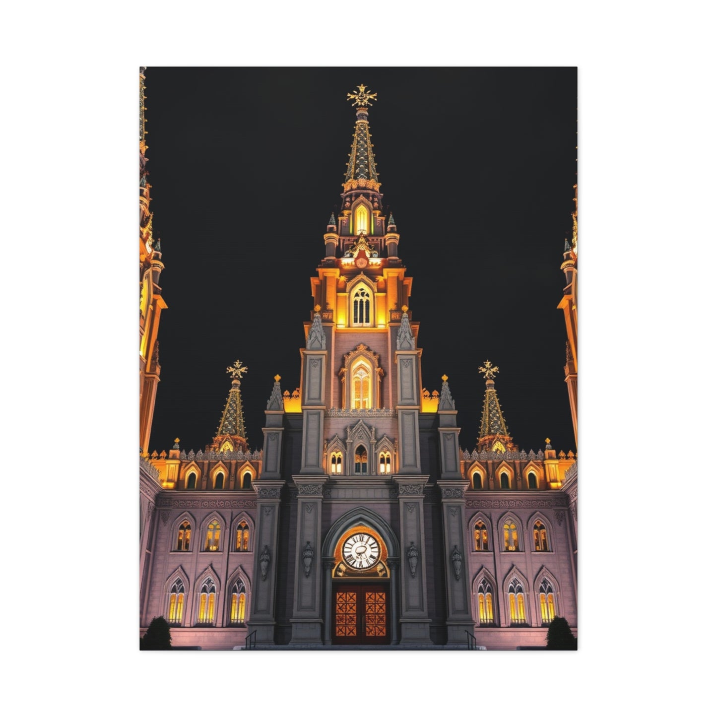 The LDS Temple Art Canvas Art 1 Wall Art & Canvas Print