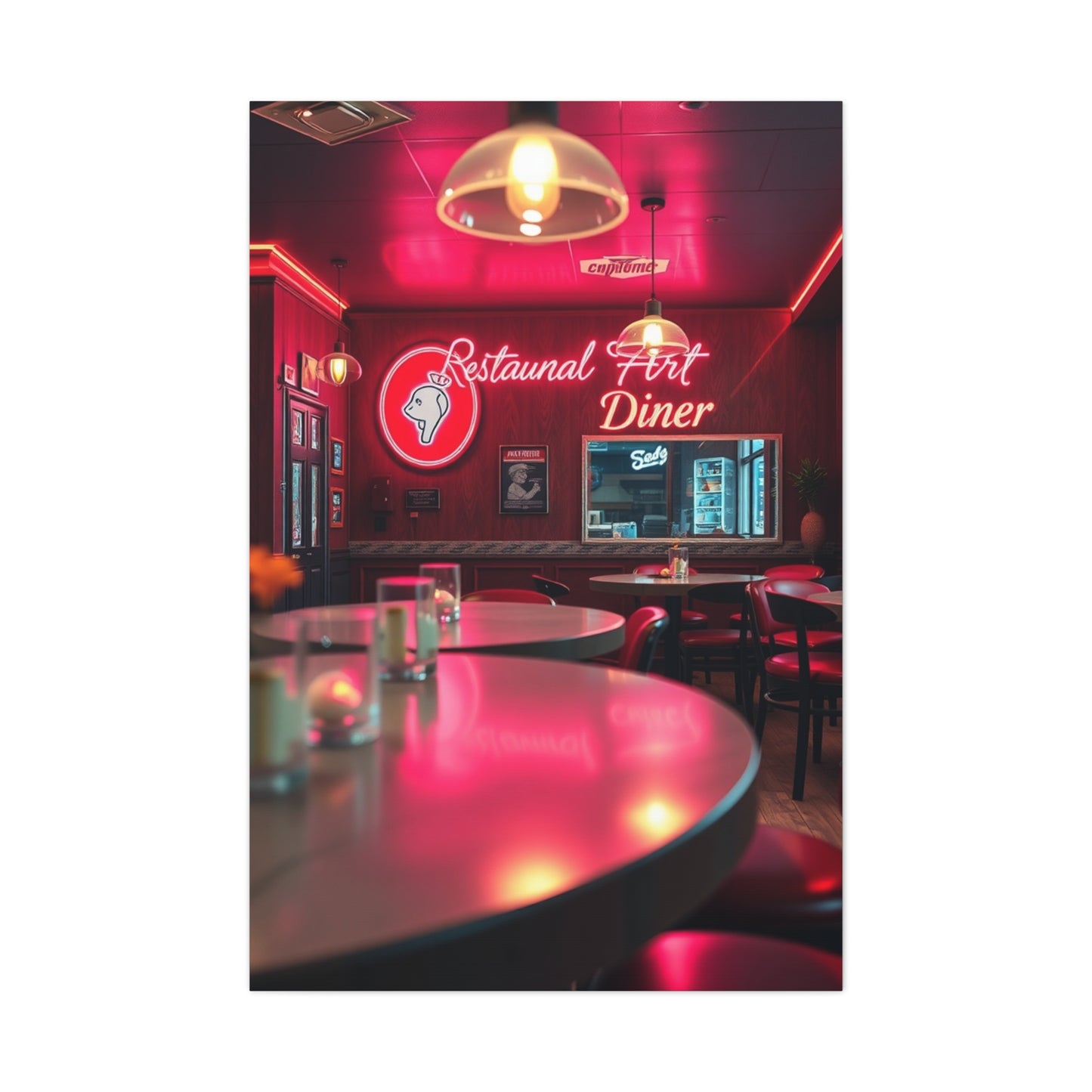 Supreme Restaurant & Diner Art Beautiful Collection Wall Art & Canvas Print