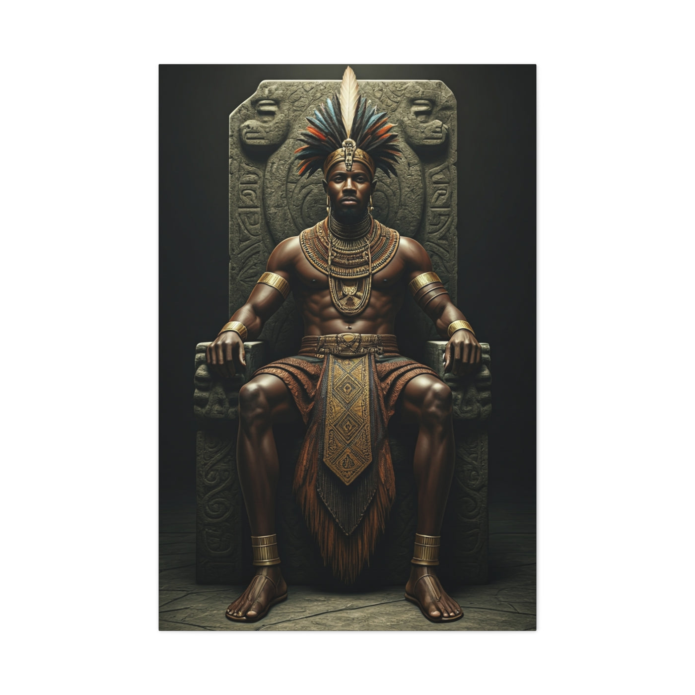 Throne of the Tribal King Wall Art & Canvas Prints