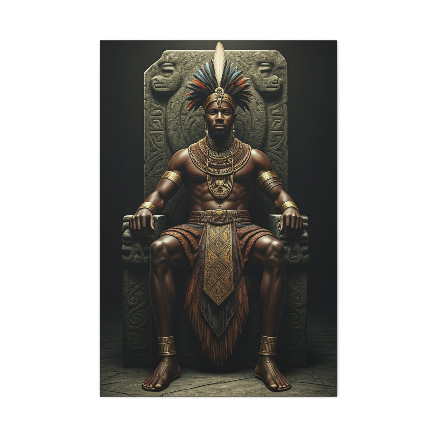 Throne of the Tribal King Wall Art & Canvas Prints