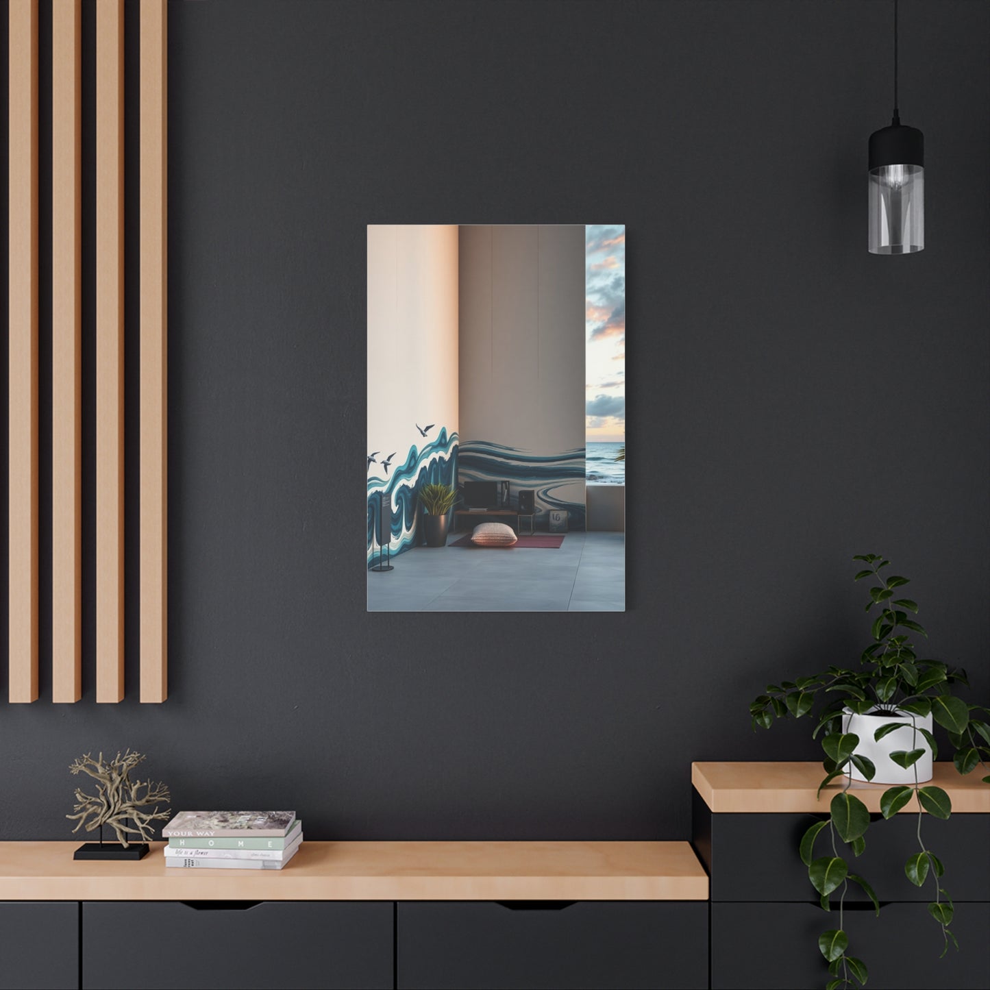 Coastal Chic Impression Wall Art & Canvas Print