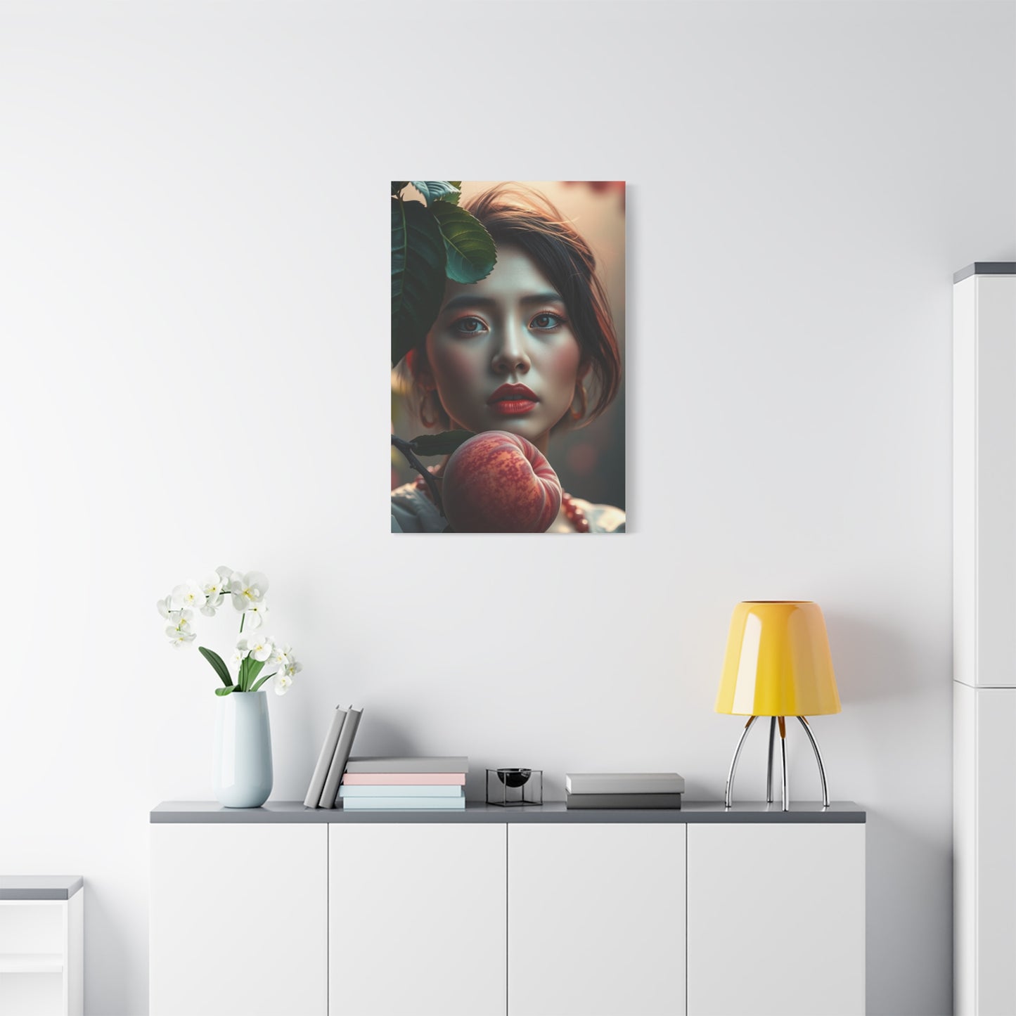 Supreme Peach Art Beautiful Collection Wall Art & Canvas Print