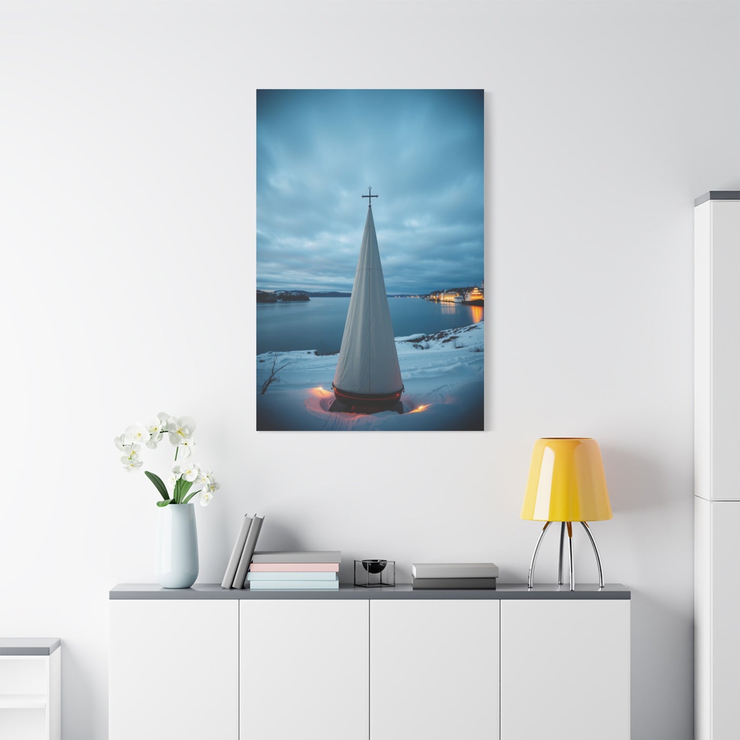 Arctic Tranquility Canvas Wall Art & Canvas Print