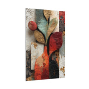 Sculptural Botanical Form Abstraction Wall Art & Canvas Print