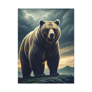 Mountain Overlook Grizzly Wall Art & Canvas Prints