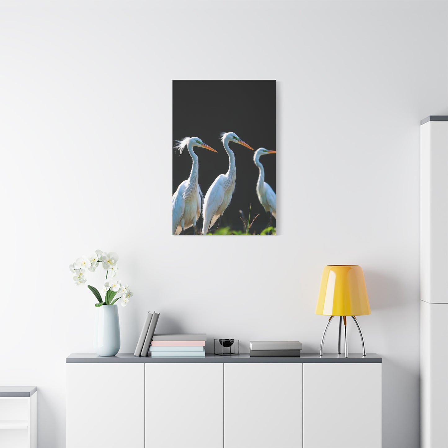 Vision Herons and Egrets Art Art Wall Art & Canvas Print
