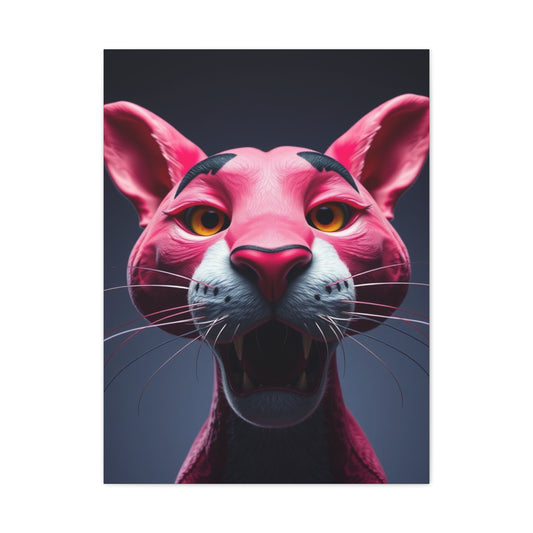Orchid Panther Luxe Art Wall Art & Canvas Print