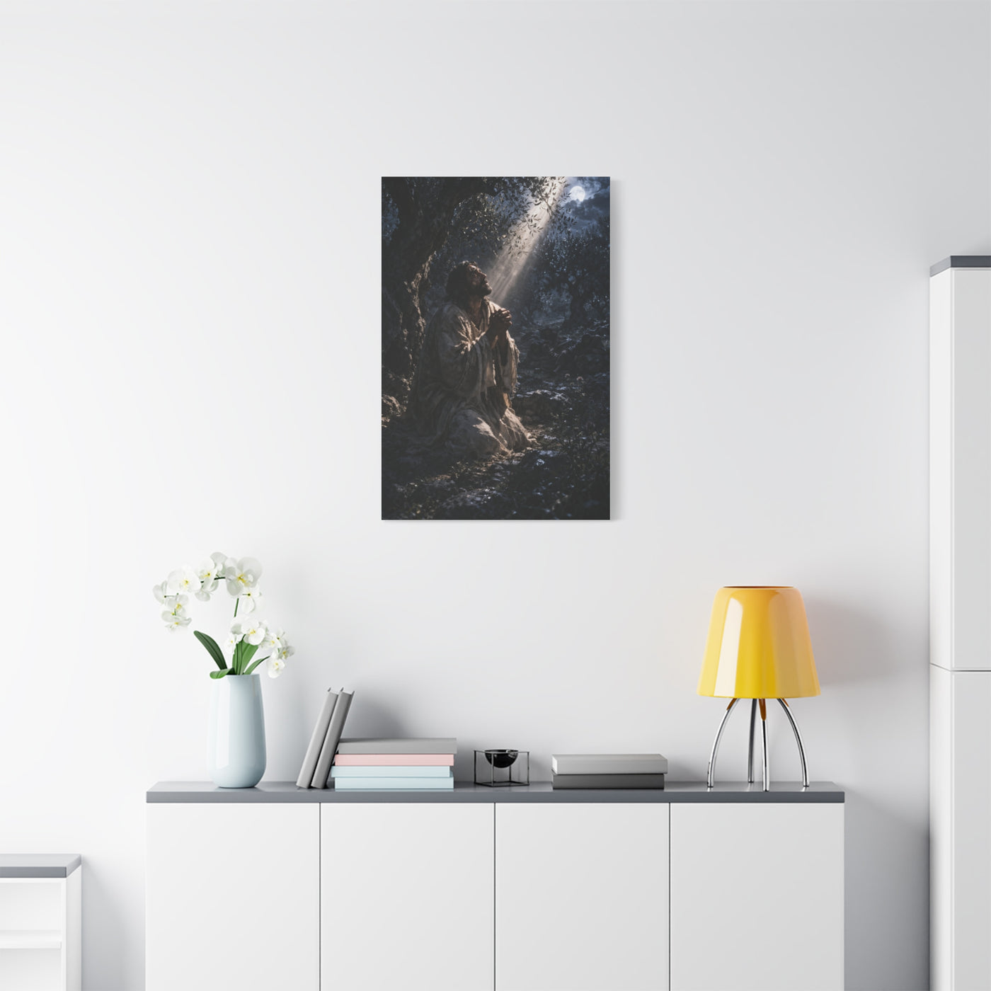 Agony in Gethsemane Night Prayer Wall Art & Canvas Print