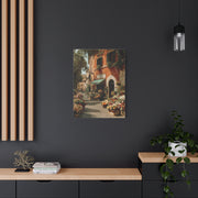 Italian Flower Market Street Wall Art & Canvas Print