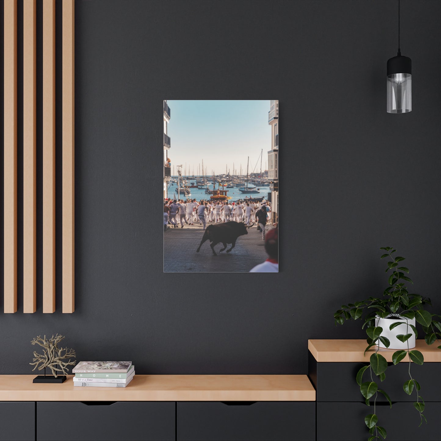 Bous a la Mar Coastal Bull Festival Wall Art & Canvas Print