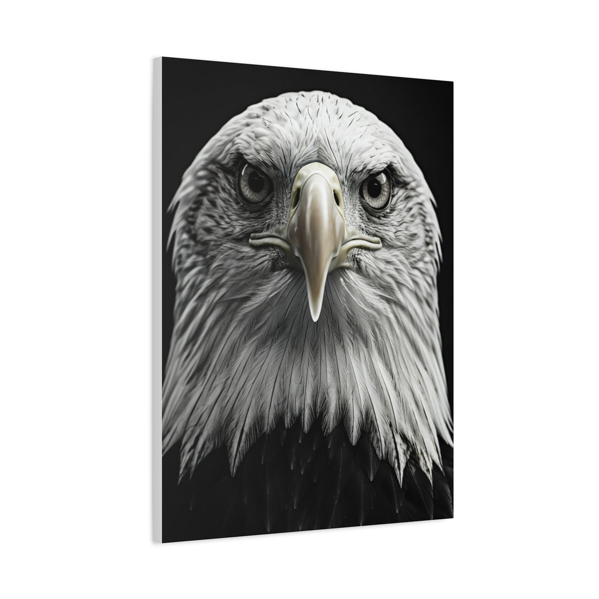 Bald Eagle Power Portrait Wall Art & Canvas Prints