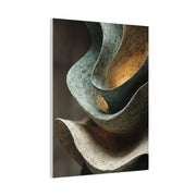 Sculptural Flow Abstract Form Wall Art & Canvas Print