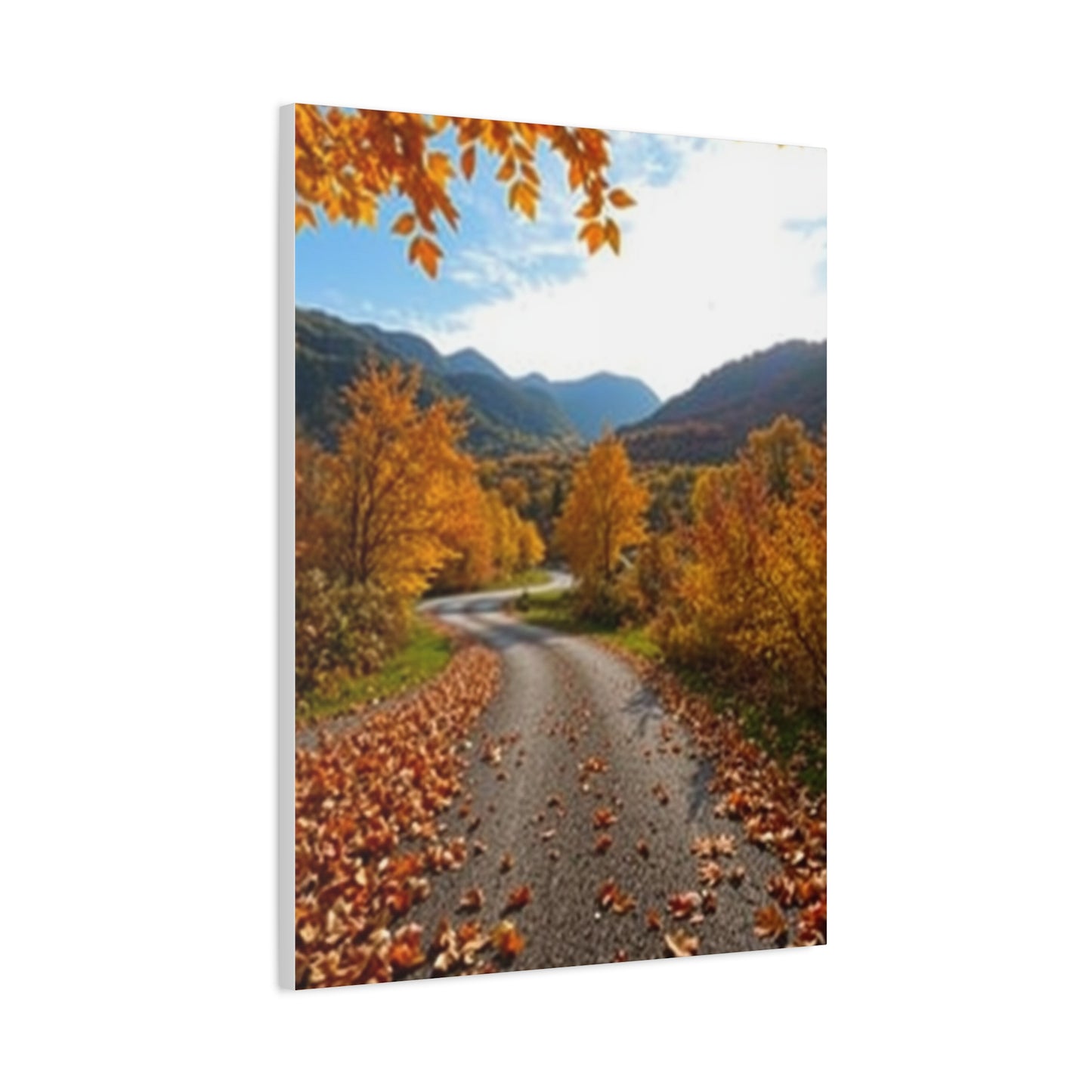 Crimson Canopy Elegance Wall Art & Canvas Print