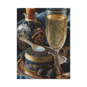 Caviar and Champagne Luxury Still Life Wall Art & Canvas Print