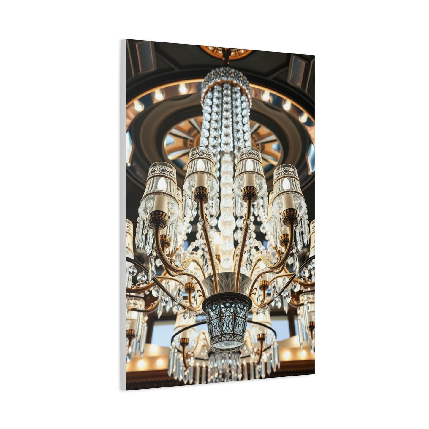 Chandelier Art Supreme Canvas Wall Art & Canvas Print