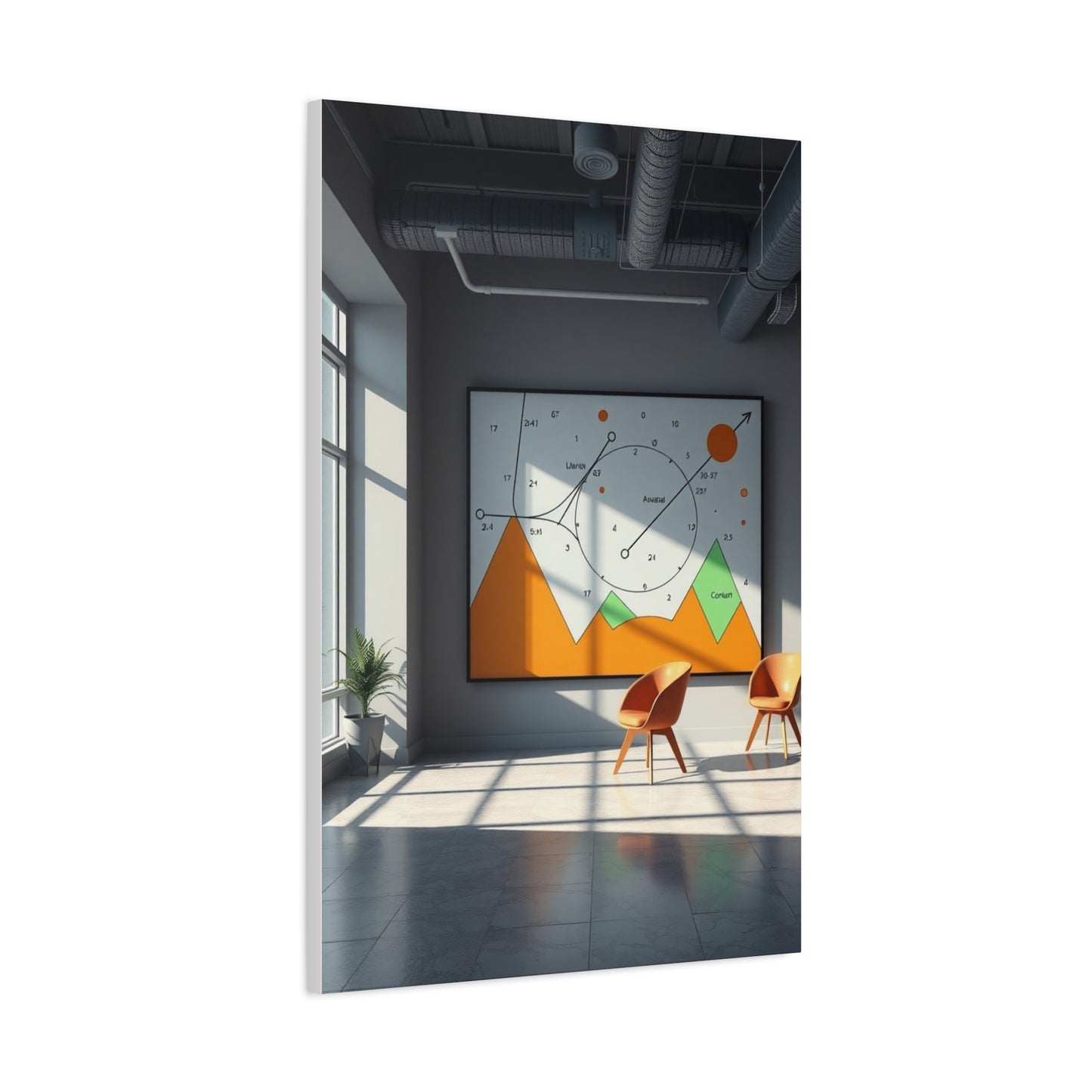 Elite Modern Math Art for Creative Spaces Vision Wall Art & Canvas Print