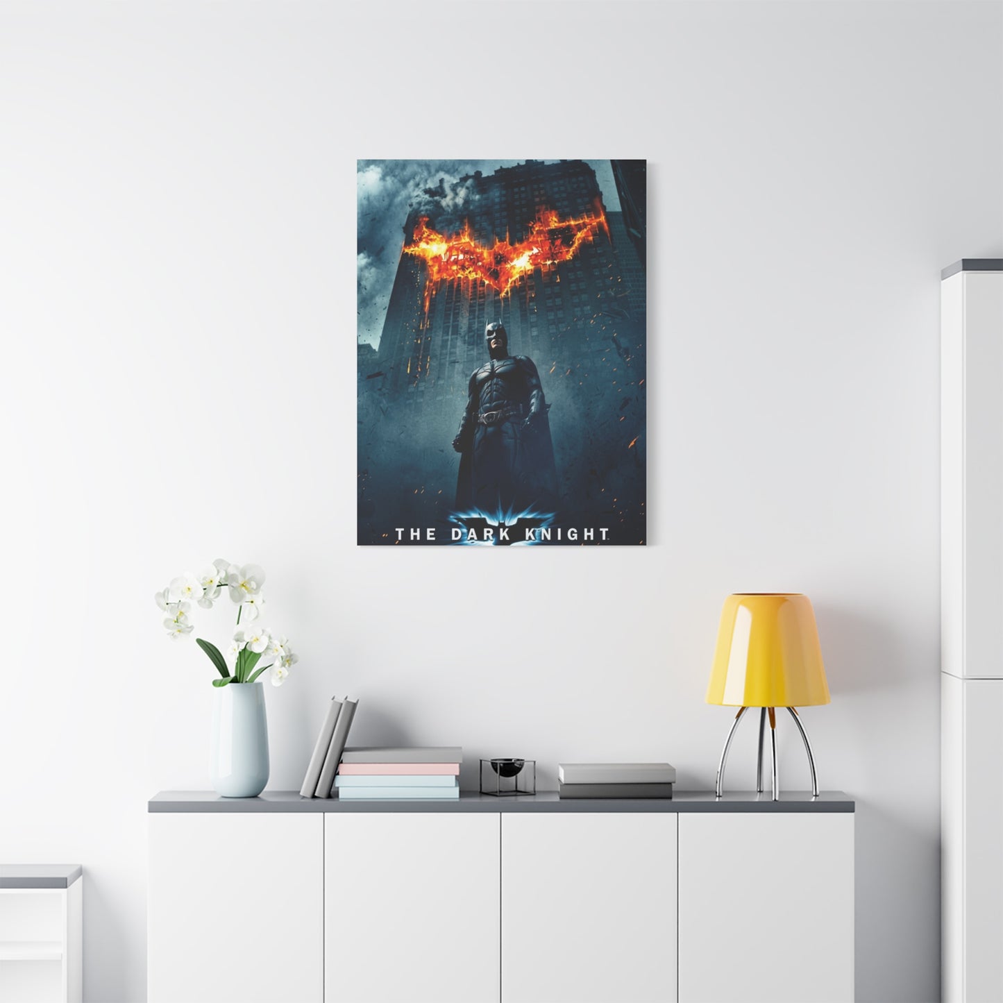 The Dark Knight Batman Movie Poster Wall Art & Canvas Print