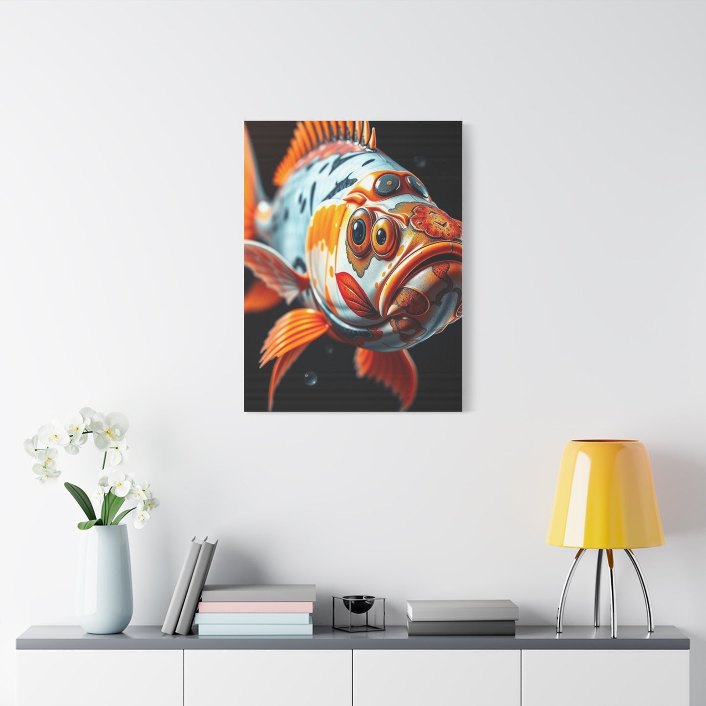 Supreme Fish Wall Art Beautiful Collection Wall Art & Canvas Print