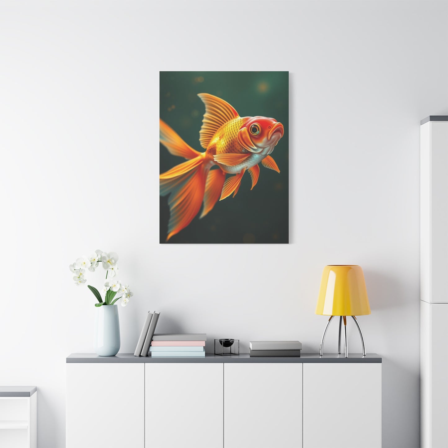 Goldfish Art Refined Canvas Wall Art & Canvas Print