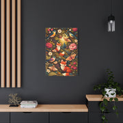 Quirky Maximalist Forest Creatures Wall Art & Canvas Print