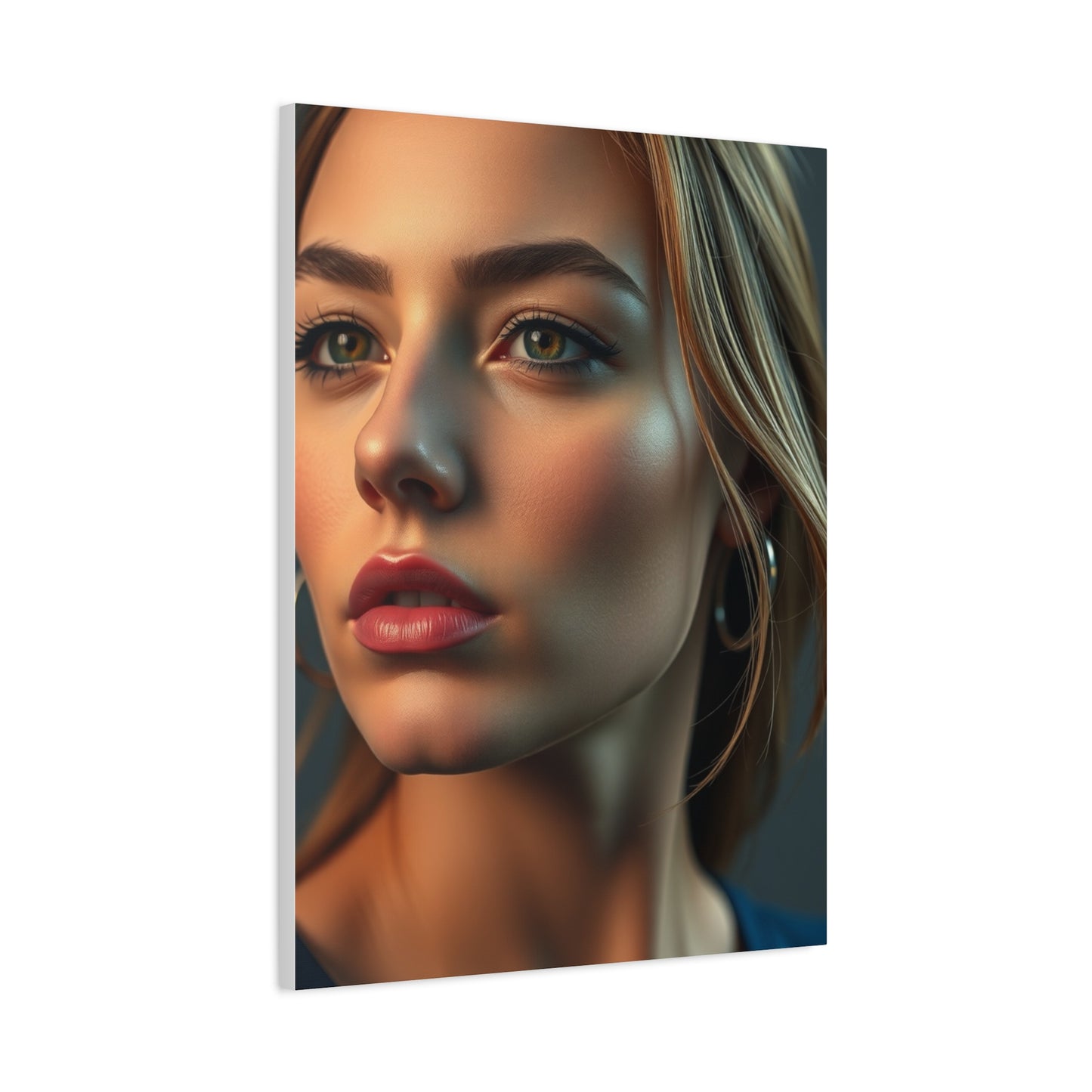 Azure Serenity Canvas Wall Art & Canvas Print