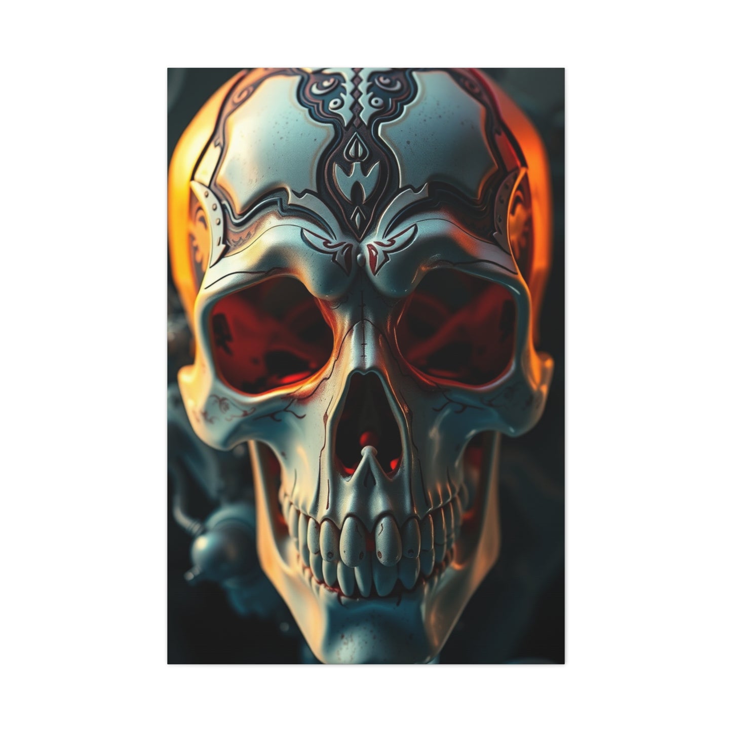 Vision Skulls Art Art Wall Art & Canvas Print