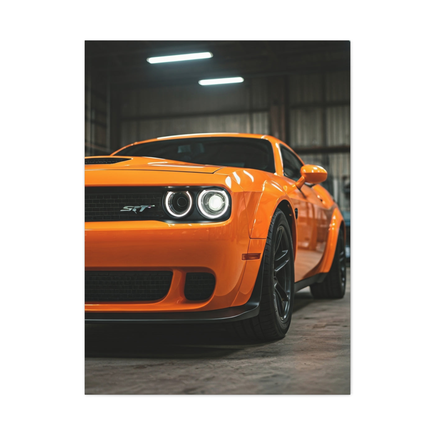 Dodge Challenger SRT Demon Underground Torque Scene Wall Art & Canvas Prints