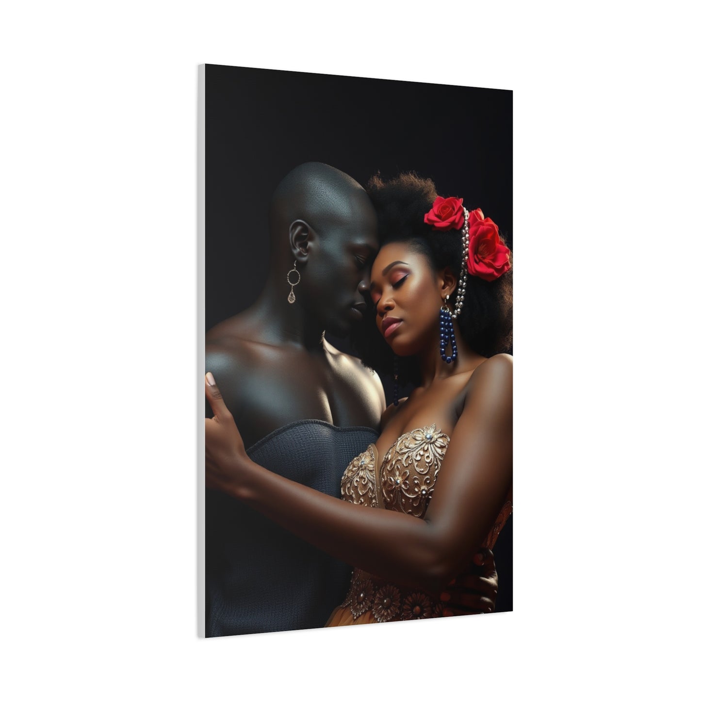 Black Love Art Premium Gallery Wall Art & Canvas Print