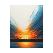Radiant Sunset Reflection Wall Art & Canvas Prints