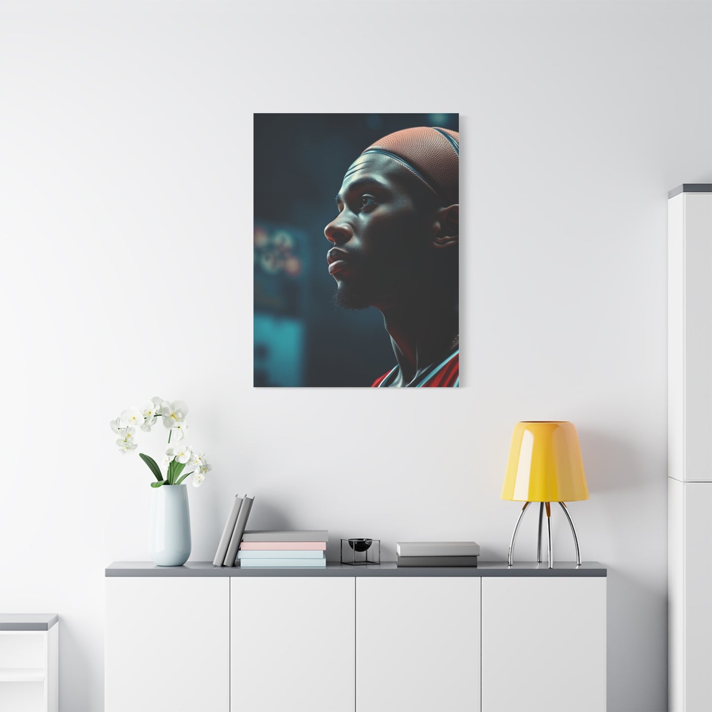 Supreme Basketball Art Beautiful Collection Wall Art & Canvas Print