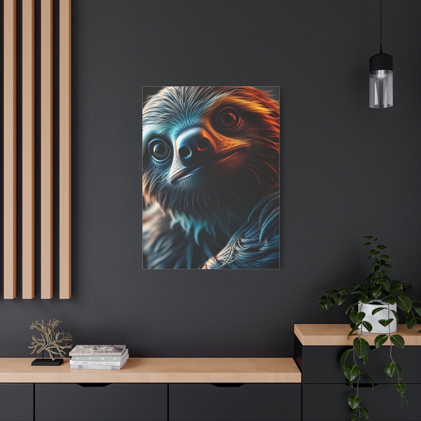 Vision Sloth Art Art Wall Art & Canvas Print