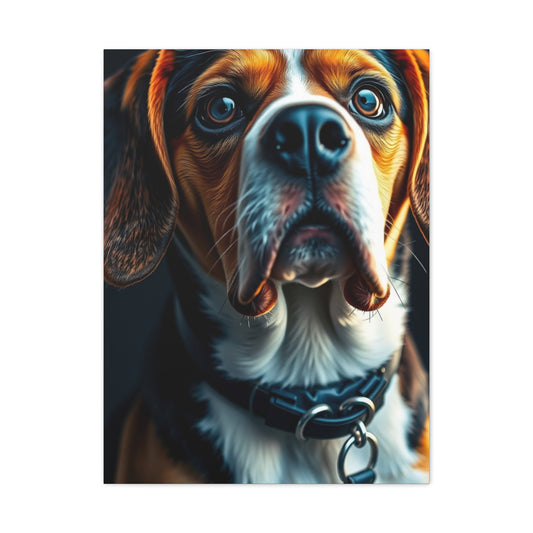 Beagle Art Canvas Art 1 Wall Art & Canvas Print