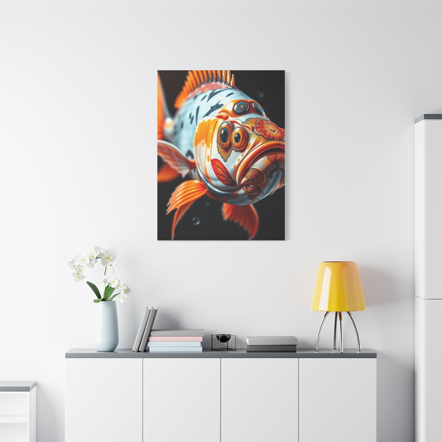 Supreme Fish Wall Art Beautiful Collection Wall Art & Canvas Print