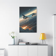 Cloudfire Jet Pursuit Wall Art & Canvas Prints